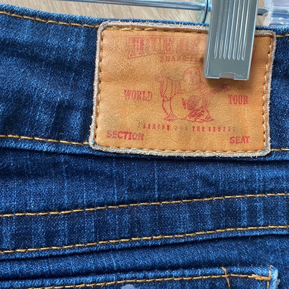 True Religion y2k jeans painted pockets excellent condition size 27 authentic - Picture 3 of 10